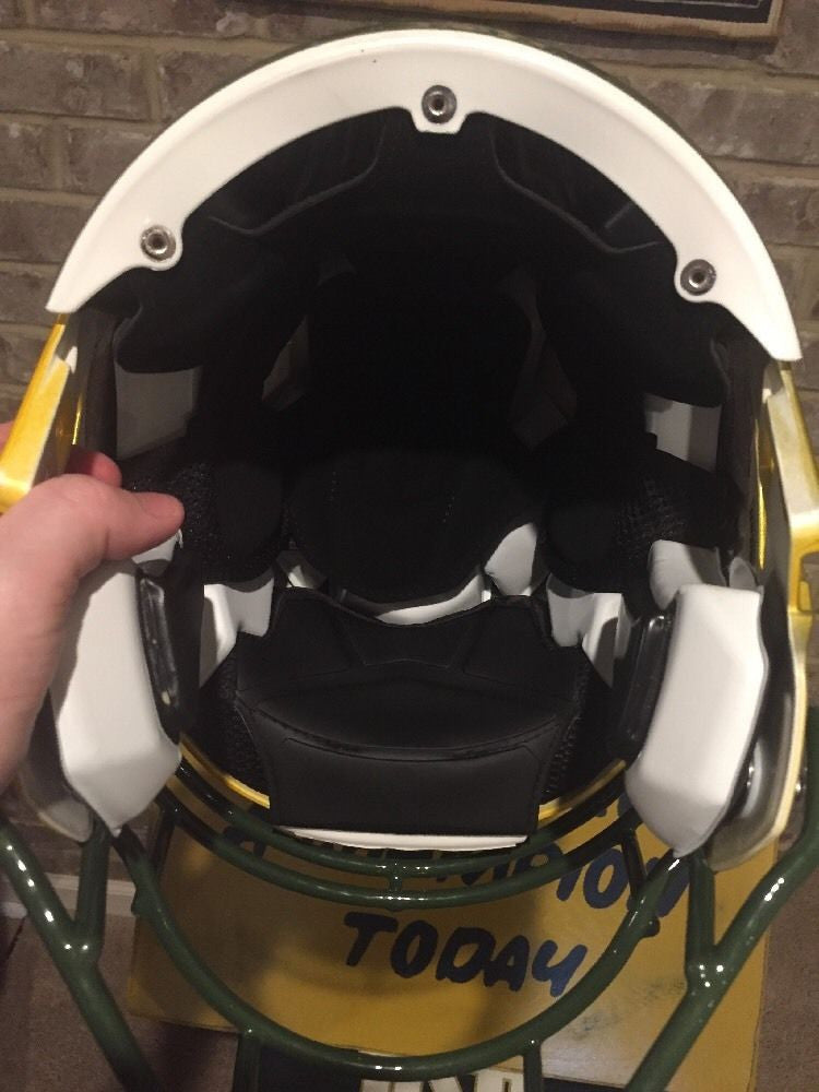 Authentic Riddell Speed Football Helmet - Notre Dame 2016 Shamrock Series Limited Edition | Perfect for Collectors, Game Day Fans & Sports Memorabilia Displays