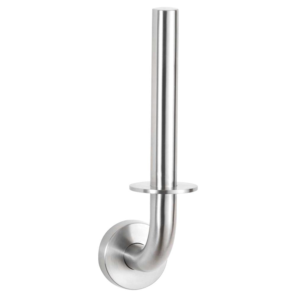 Bobrick B541 Stainless Steel Commercial Toilet Paper Roll Holder - Heavy Duty, Wall Mounted for Restrooms, Offices & Public Spaces