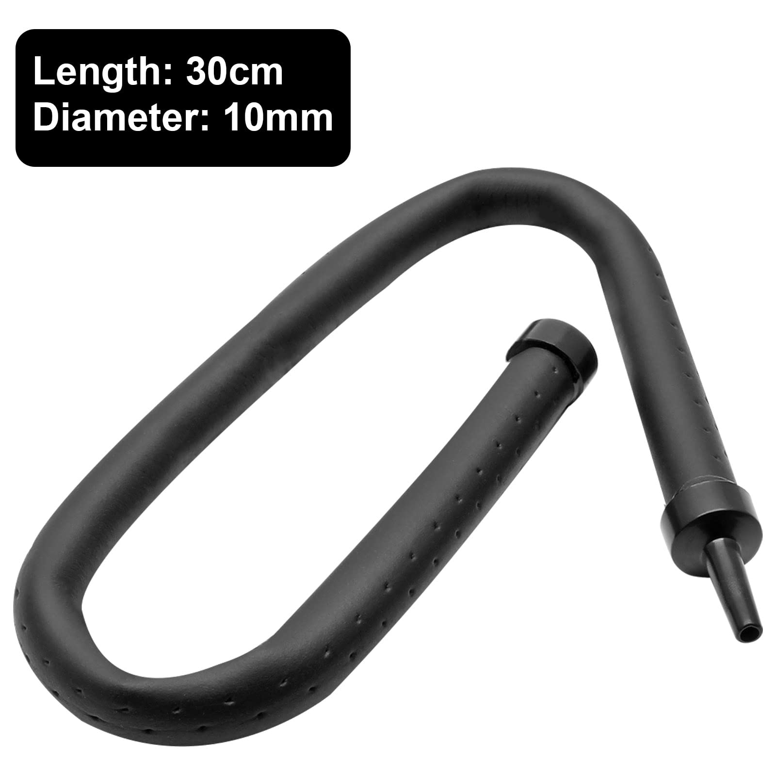 2Pcs Flexible Rubber Aquarium Air Curtain Bubble Tube - 30cm/11.8
