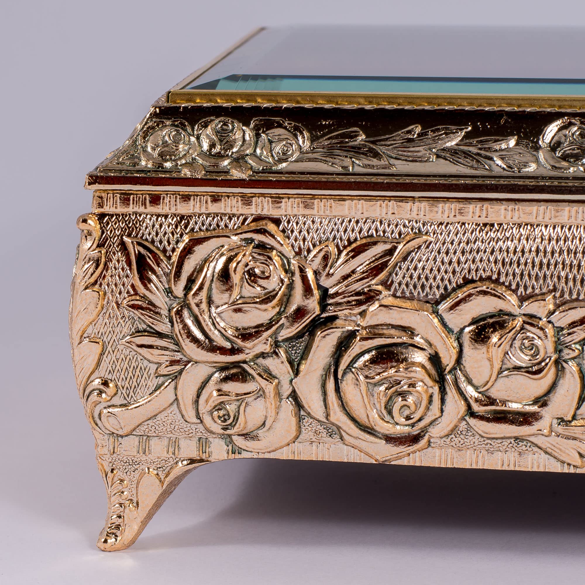 Elegant Gold Animated Butterfly Music Jewelry Box - Plays Fur Elise with Fluttering Wings | Perfect Gift for Birthdays, Anniversaries & Home Decor
