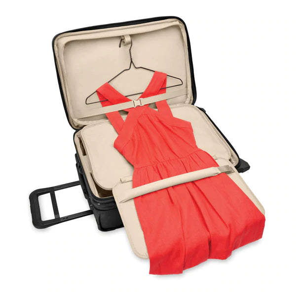 Briggs & Riley Baseline Essential 2-Wheel Carry On Luggage - Perfect for Business Travel & Weekend Getaways