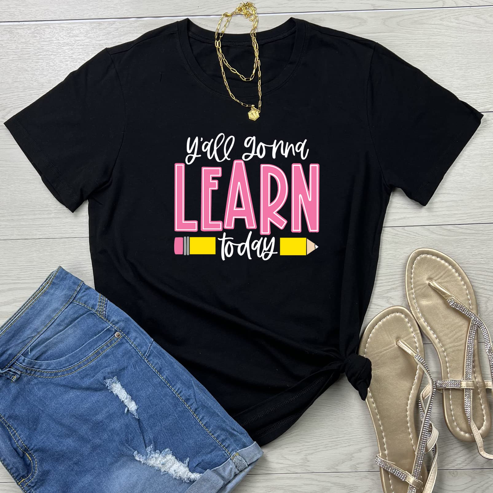 ROSEPARK Women's Soft Graphic Printed T-Shirts | Summer Short Sleeve Tees | Casual Comfort Fit for Everyday Wear, Outings & Vacation