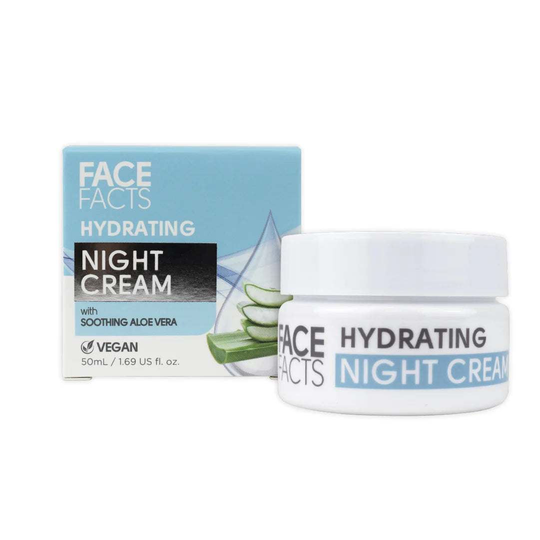 Best Hydrating Night Cream for Dry Skin - Deep Moisturizing & Anti-Aging Face Cream - Perfect for Overnight Skin Repair & Glow