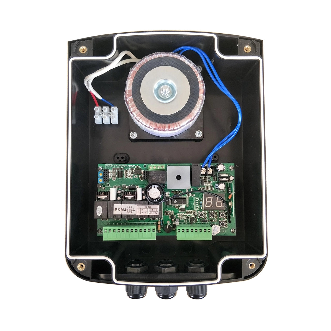 Aleko Control Box for AS & GG Series Swing Gate Openers - Replacement PCB Board 110V AC/24V DC - Compatible with Residential & Commercial Automatic Gates