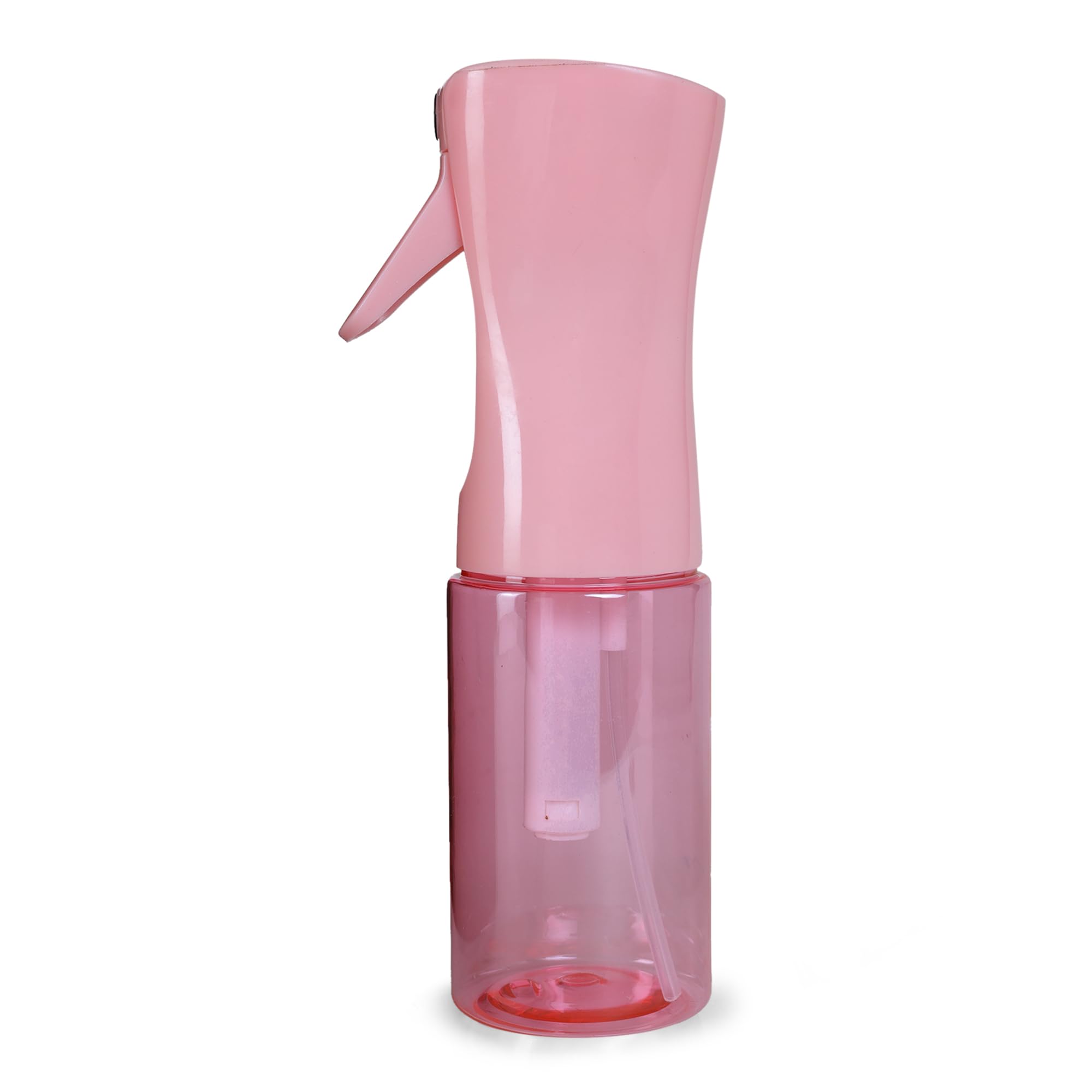 D-DIVINE Ultra Fine Continuous Spray Bottle - Durable Empty Water Mister for Hairstyling, Plants, Cleaning, Cooking & Skin Care | Perfect for Salon, Home, Garden & Travel Use (Pink)