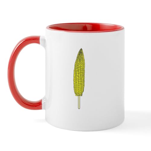 White/Red Inside - Corn On A Stick Mug