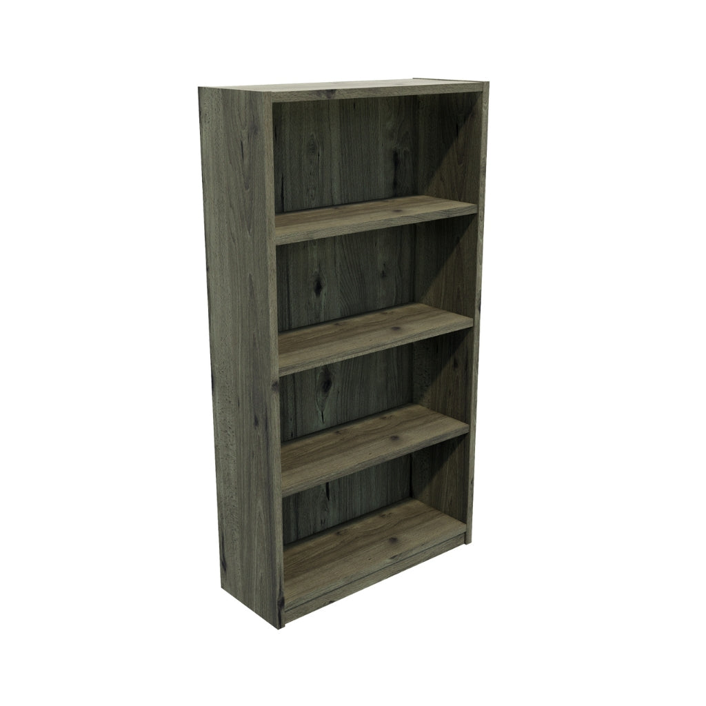 Customizable Commercial Bookcase with Toe Kick - Durable Office & Library Storage Solution for Books, Files & Decor