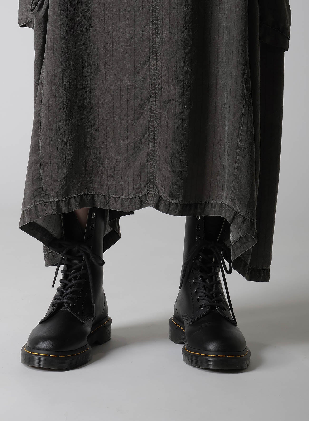 Cupro Stripe Cargo Skirt - Women's High Waist Utility Skirt with Pockets | Casual Wear, Street Style & Outdoor Adventures