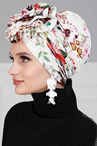Stylish Cotton Turban Head Wrap for Women - Soft & Breathable Hair Scarf - Perfect for Yoga, Beach, or Everyday Fashion Accessory