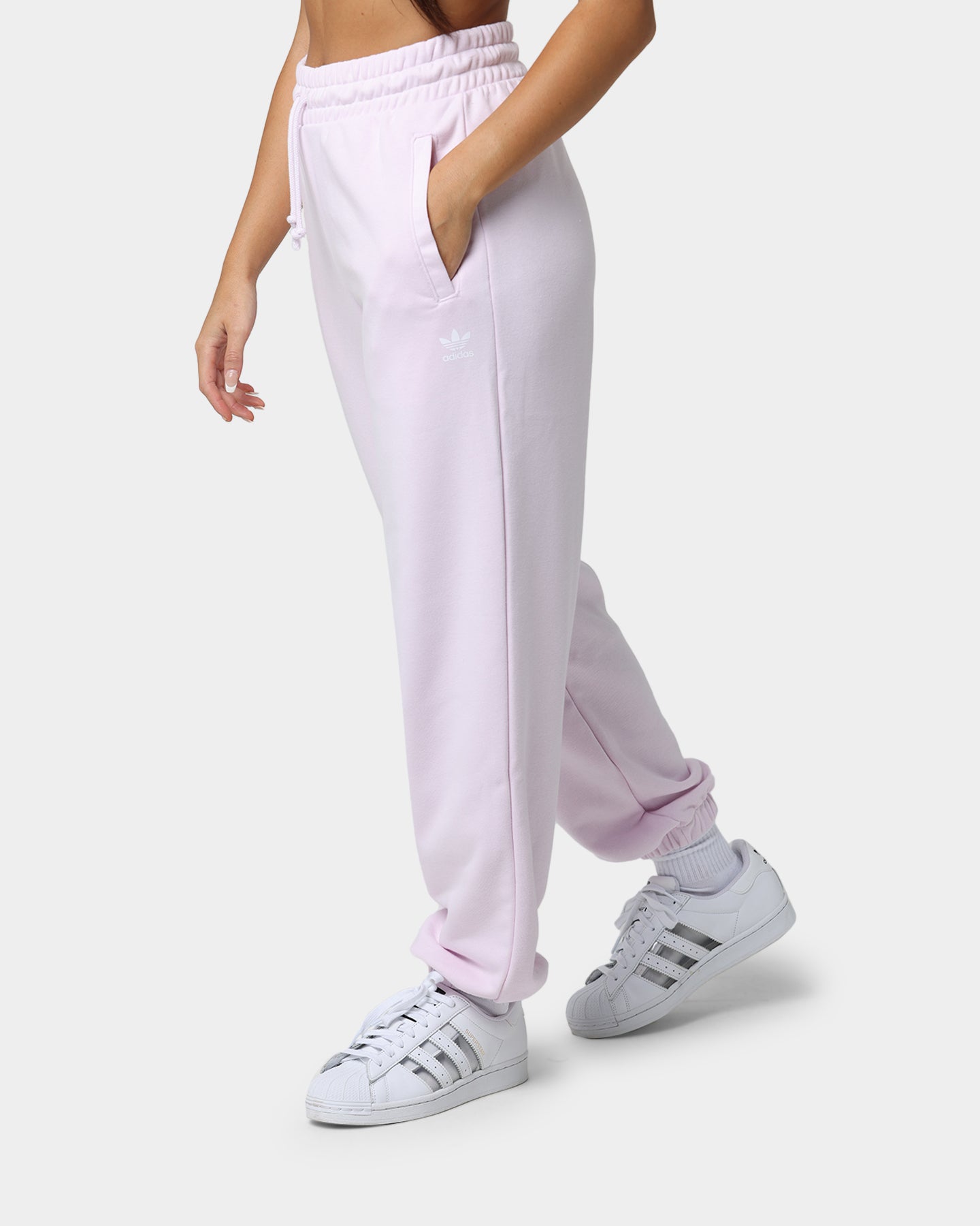 Adidas Women's Running Jogger Sweatpants - Soft Breathable Athletic Pants for Workout & Lounge, Pink - Perfect for Gym, Yoga & Casual Wear