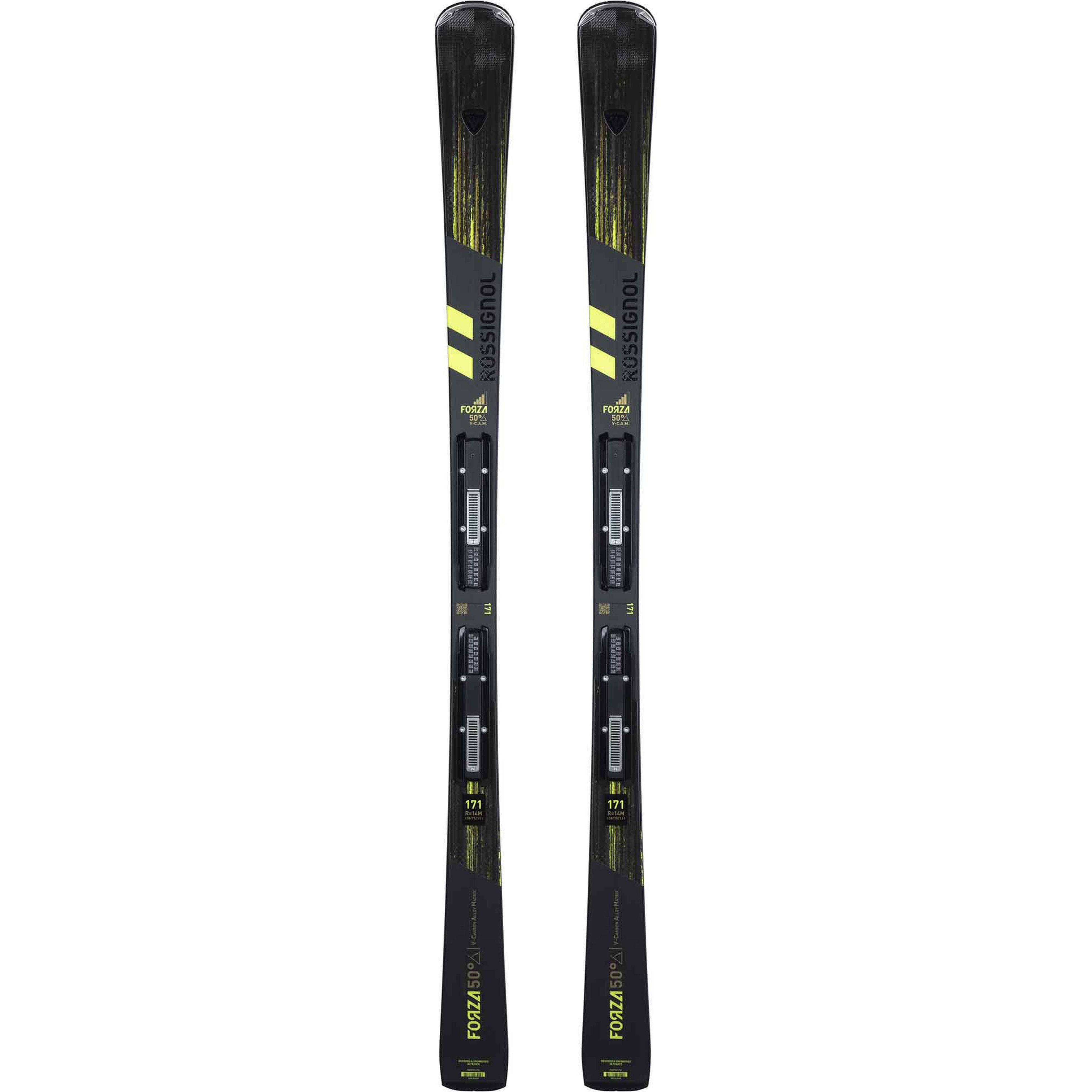 Rossignol FORZA 50° V CAM Skis with K NX12 Bindings 2025 - High-Performance All-Mountain Skis for Men & Women | Perfect for Powder, Groomers & Freeride Adventures