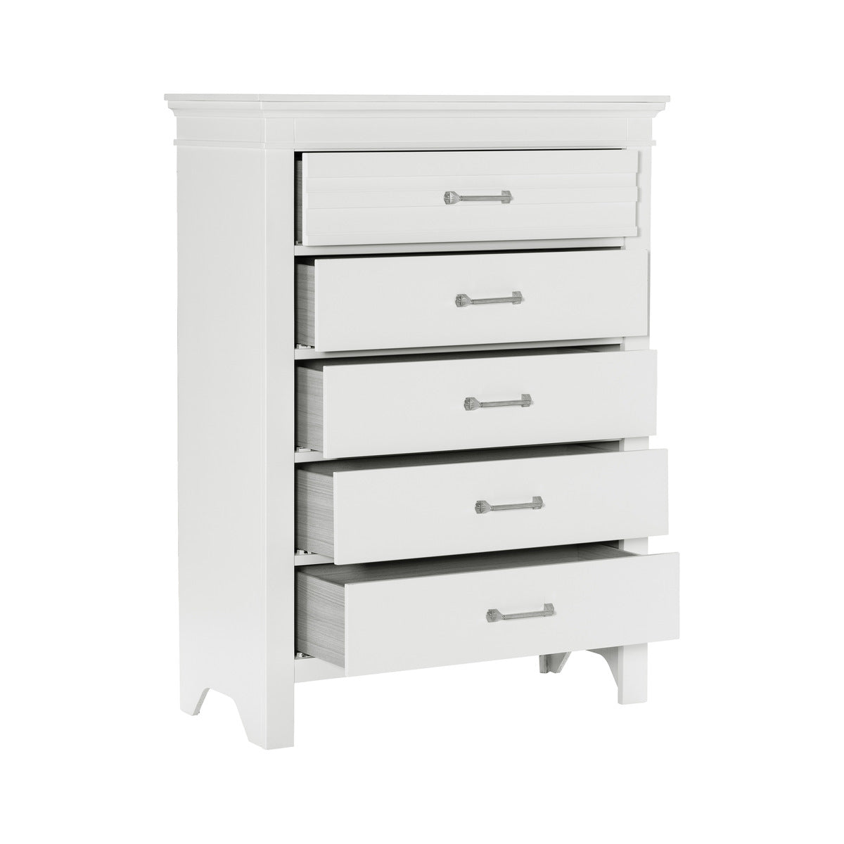 Organic Blaire Farm White Chest - Premium Quality Wooden Storage Box for Home & Office Organization | Perfect for Bedroom, Living Room, and Office Storage Needs