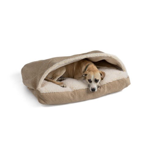 Cozy Cave Rectangle Dog Bed - Premium Show Dog Collection for Small & Medium Breeds - Perfect for Indoor & Outdoor Use