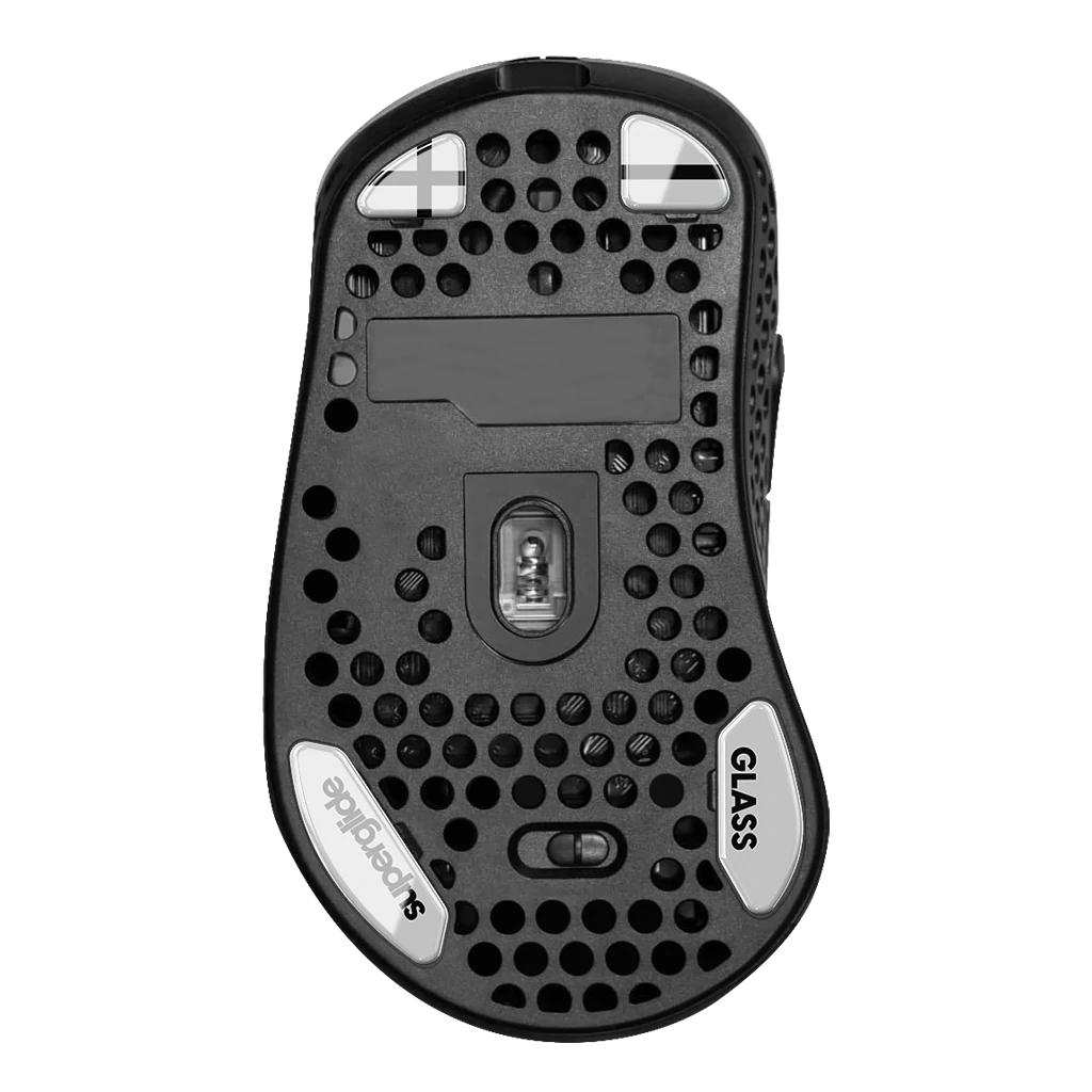 Pulsar Superglide Glass Mouse Skates - Compatible with Xtrfy M4 & M4 Wireless - Ultra Smooth Gliding for Gaming & Esports Performance