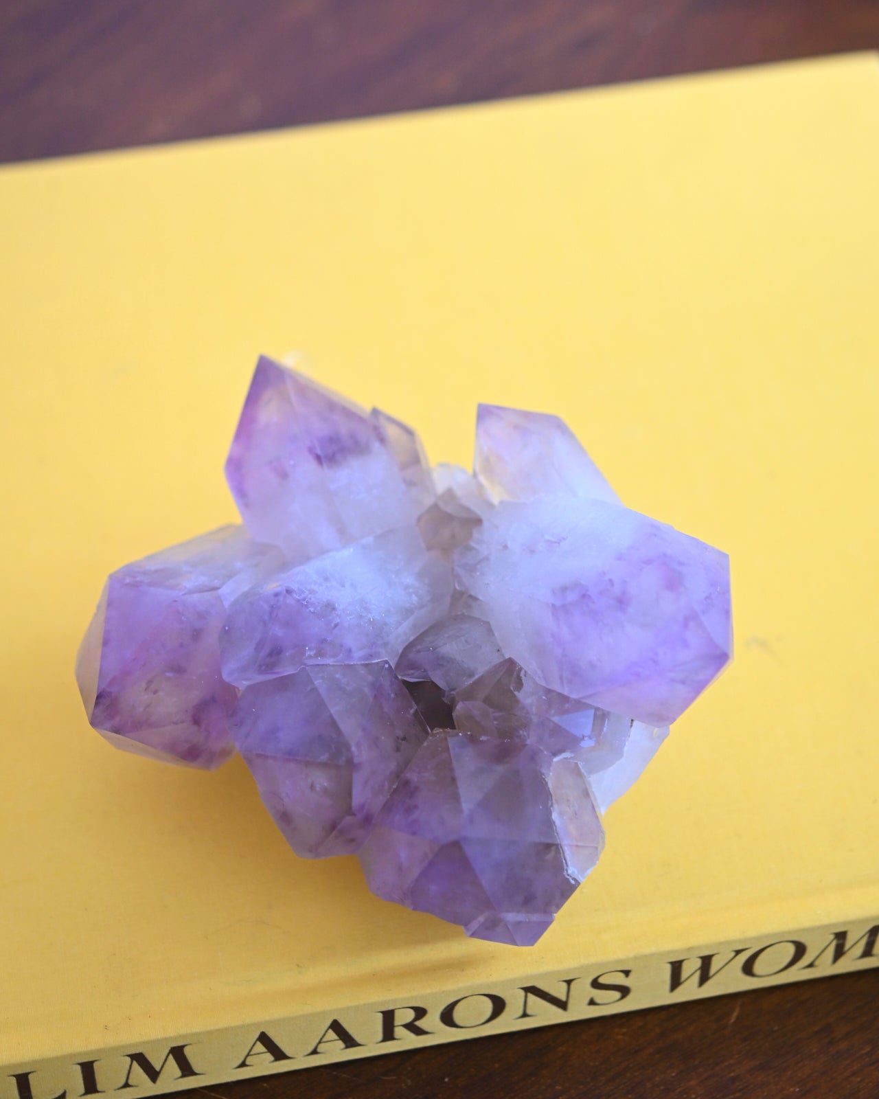 Natural LG Bolivian Amethyst Cluster - 2.7lbs Raw Crystal Specimen for Home Decor, Meditation & Healing | Large Geode with Purple Crystals for Spiritual Gifts & Energy Work