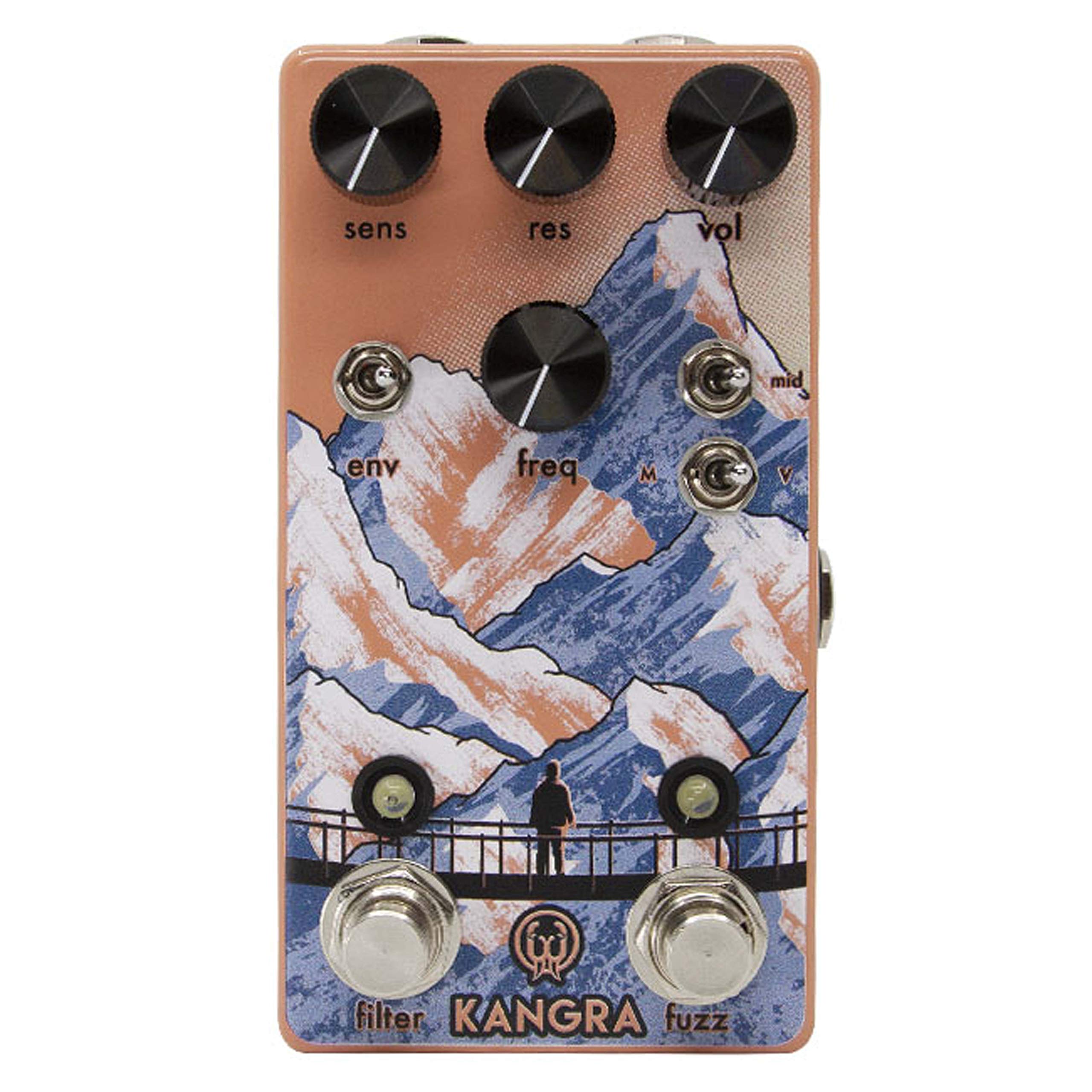Walrus Audio Kangra Filter Fuzz Guitar Effects Pedal - Vintage-Inspired Filter & Fuzz Combo for Electric Guitarists | Perfect for Psychedelic Rock, Shoegaze & Experimental Music