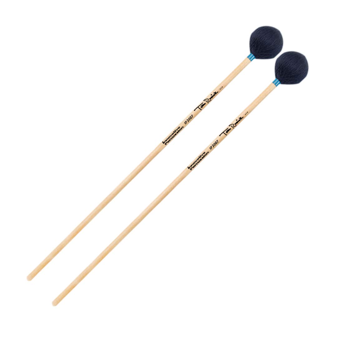 IP3007 Innovative Percussion Tom Rarick Series Vibraphone Mallets - Navy Cord Wrapped Handles for Professional Musicians | Perfect for Jazz, Orchestral & Studio Performances