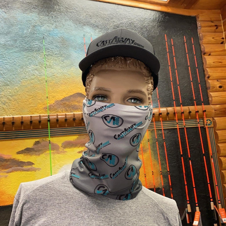 CastAway Face Buff - UV Protection & Moisture Wicking Neck Gaiter for Outdoor Activities, Hiking, Cycling & Fishing - Lightweight & Breathable Sun Protection Scarf