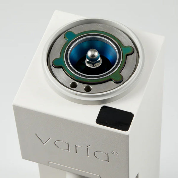 Premium Varia VS6 Electric Coffee Grinder - Adjustable Burr Mill for Espresso, French Press & Drip Coffee - Perfect for Home Baristas & Coffee Enthusiasts - Ideal for Morning Brews, Office Use & Gifts