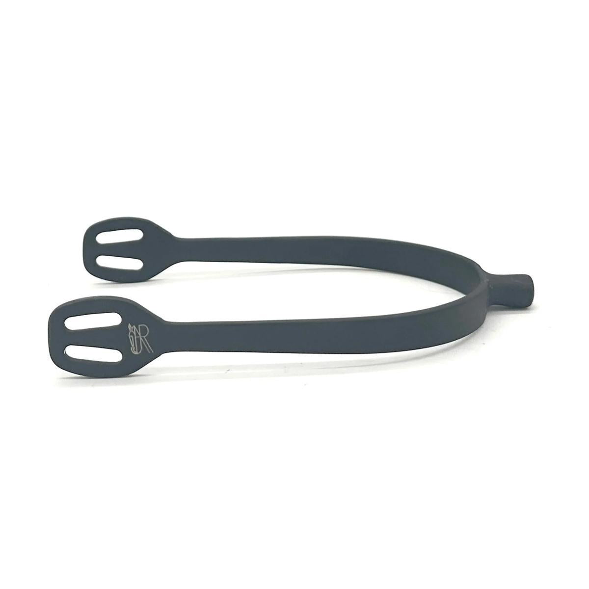 AJR Matte Black Prince Of Wales Spur - Classic Western Boot Spurs for Cowboy Riding, Horse Training & Equestrian Events