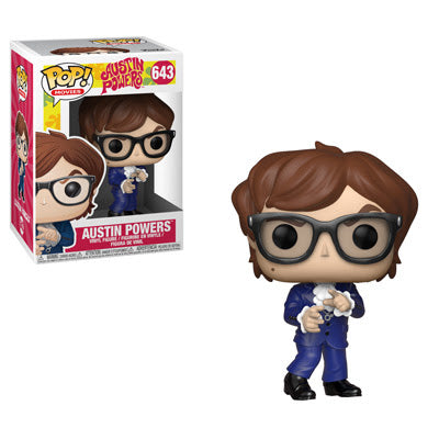 Austin Powers Pop! Vinyl Figure - Funko Pop Movies Collectible - Perfect for Fans & Gift Giving - Movie Night & Office Decor