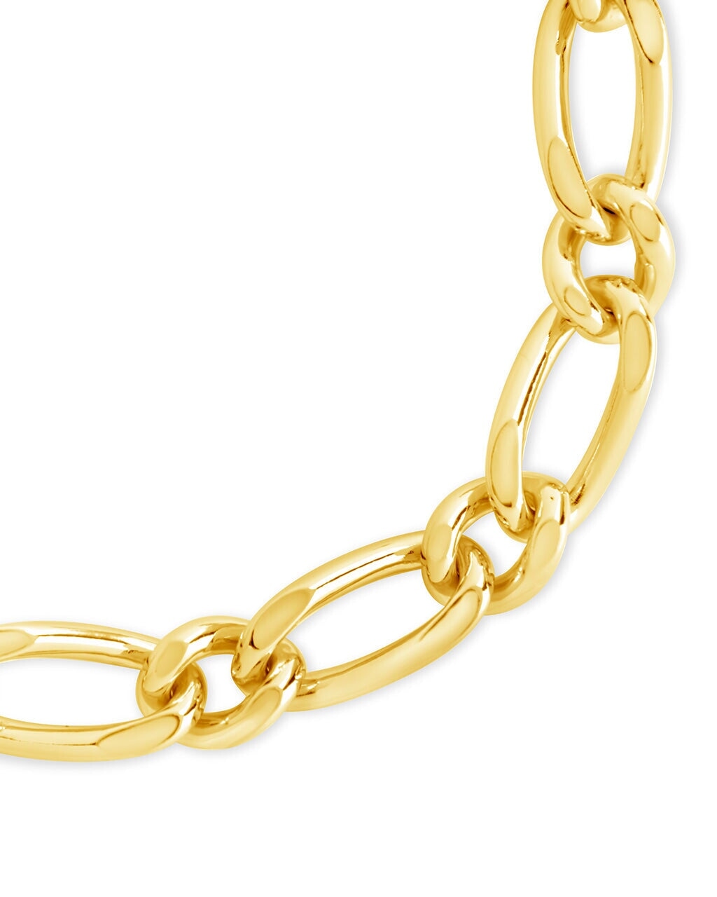 Men's Chunky Chain Link Bracelet - Stainless Steel Punk Rock Jewelry for Men - Perfect for Casual Wear, Gifts & Street Style Fashion