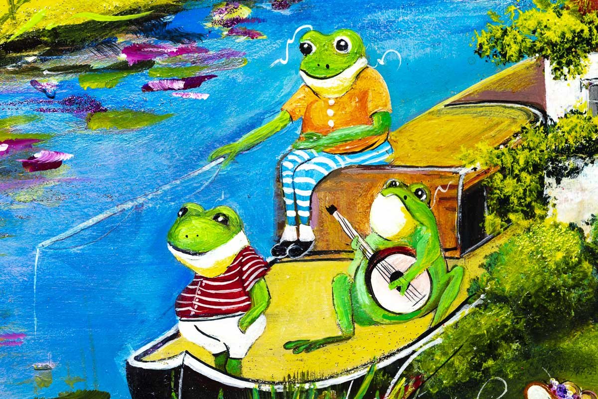 A Fine, Fine Day - Original Artwork for Sale | Perfect for Home Decor, Office Wall Art & Gift Ideas