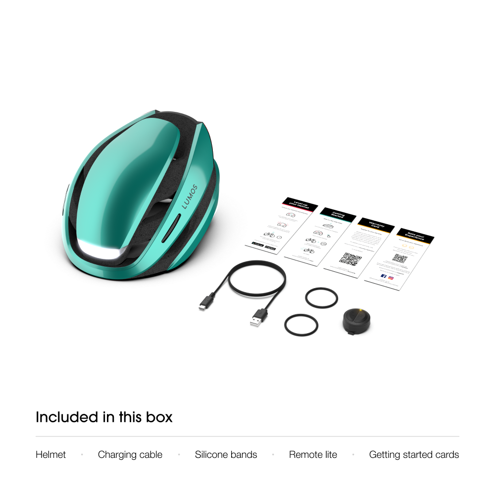 Lumos Ultra Bike Helmet with LED Lights - Smart Bluetooth Cycling Helmet for Night Riding Safety - Perfect for Urban Commuters & Mountain Bikers