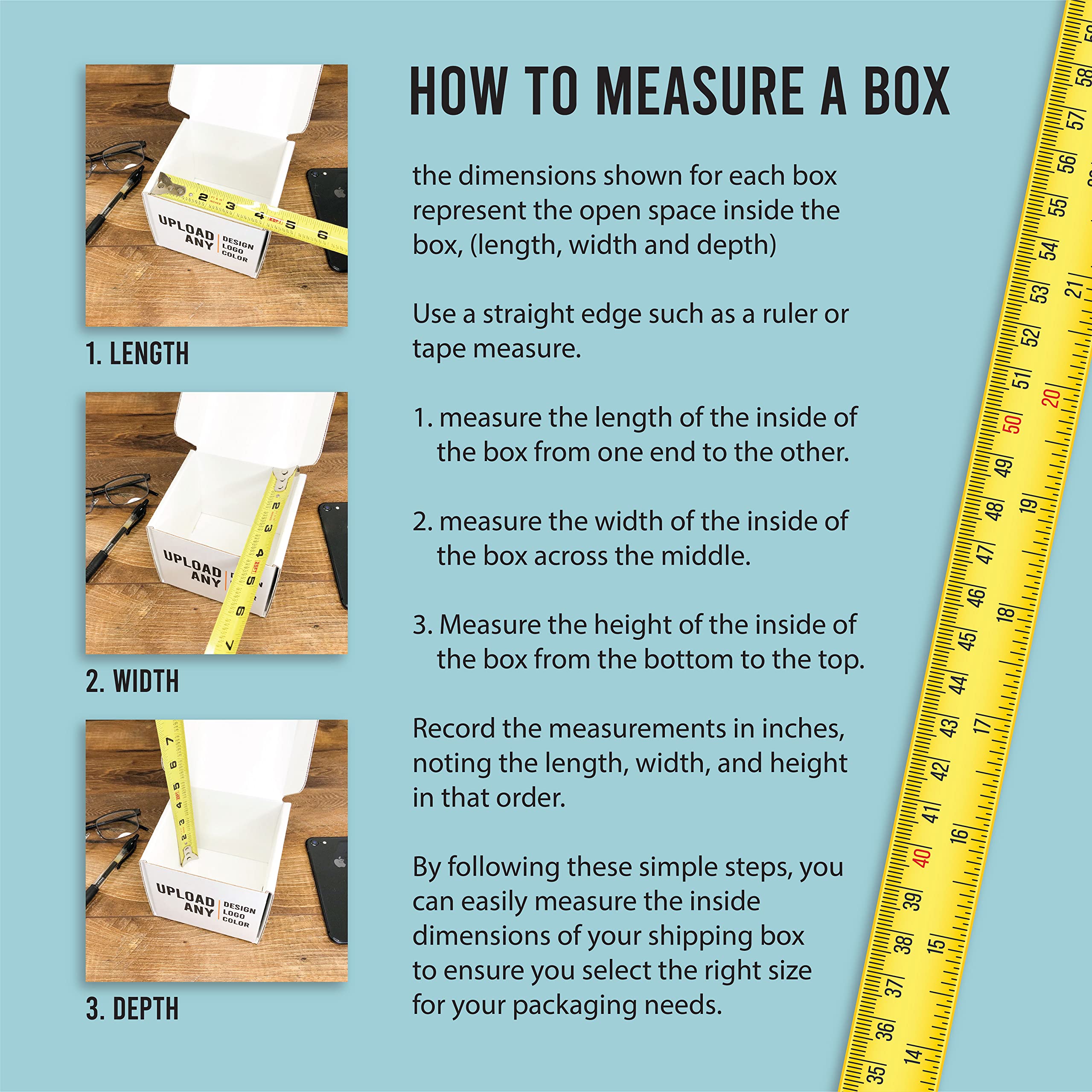 Custom Printed Shipping Boxes 12x9x2 Inches - Personalized Packaging with Your Logo/Design - Perfect for Ecommerce, Subscription Boxes & Product Shipments