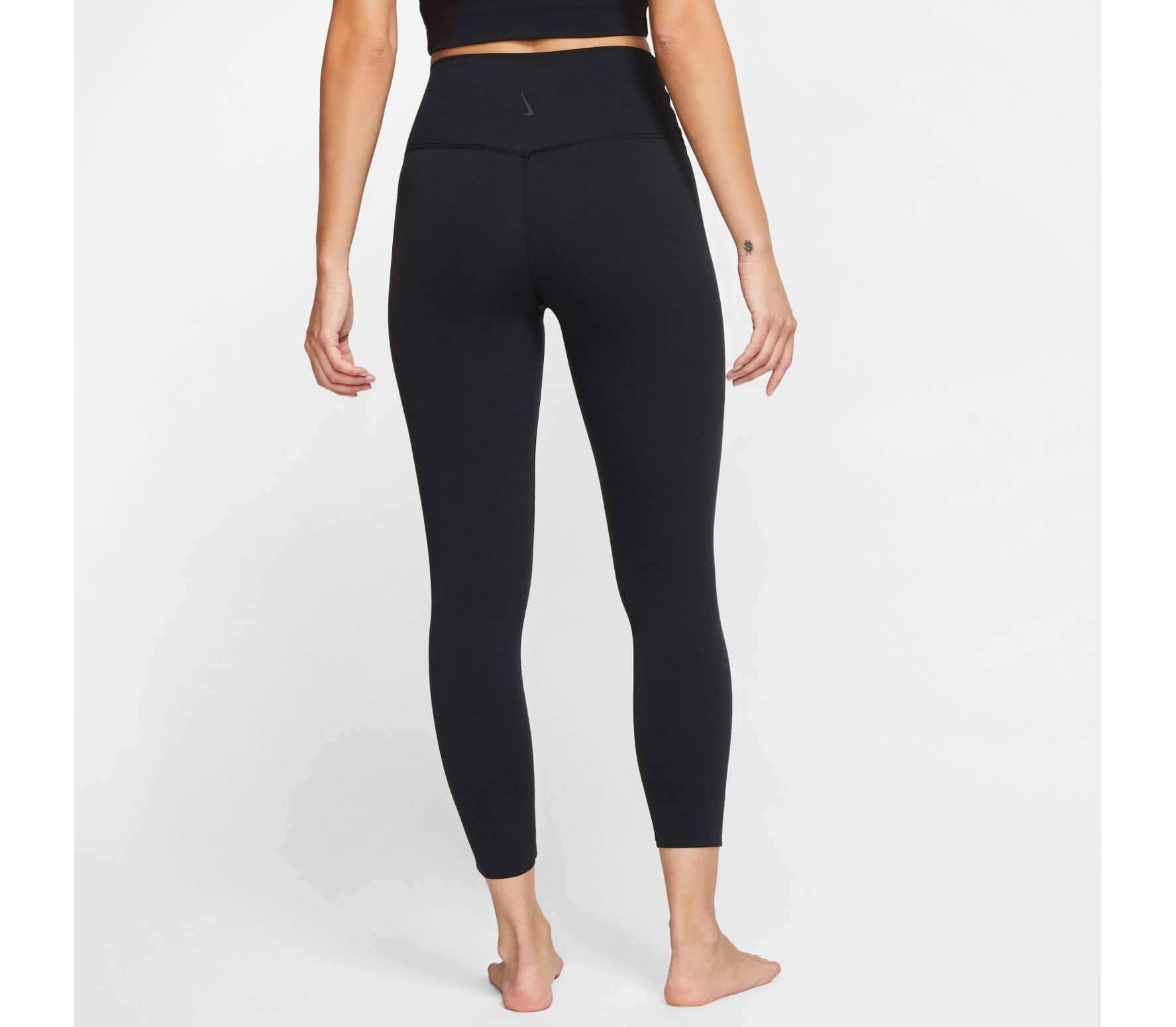 Nike Yoga Luxe Women's Infinalon 7/8 High-Waisted Yoga Pants CJ4203-010 - Size XL for Women - Perfect for Yoga, Pilates & Gym Workouts