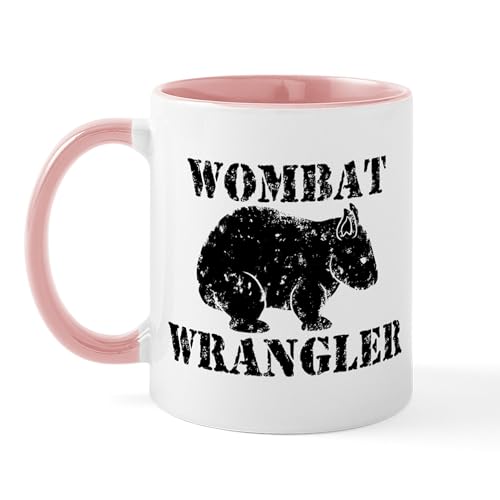 White/Pink Inside - Wombat Wrangler Mug