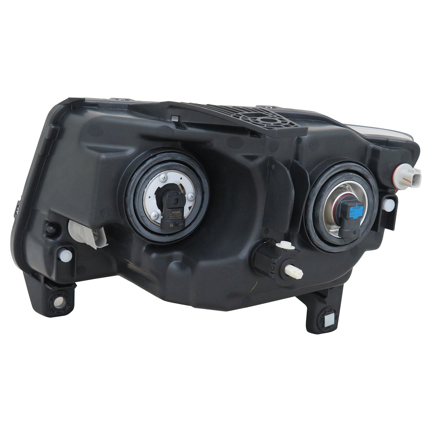 TYC Right Headlight Assembly Replacement for 2011-2013 Jeep Grand Cherokee - Perfect for Night Driving & Off-Road Adventures