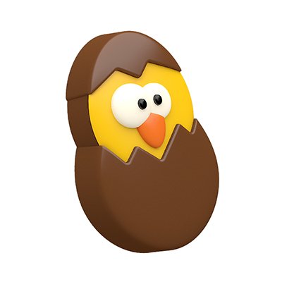 Easter Chick Sandwich Cookie Chocolate Candy Mold - Silicone Baking Mold for Easter Treats, DIY Cookies, Cupcakes & Chocolate Making - Perfect for Holiday Baking, Party Favors & Gift Giving