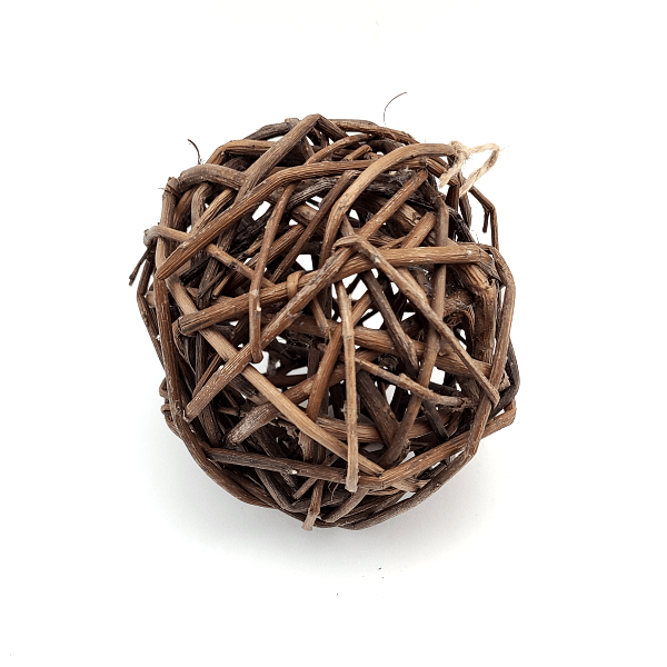 Moss Hollow Willow Ball - Natural Decorative Hanging Basket for Home & Garden Decor - Perfect for Indoor Plants, Outdoor Patio, and Wedding Centerpieces
