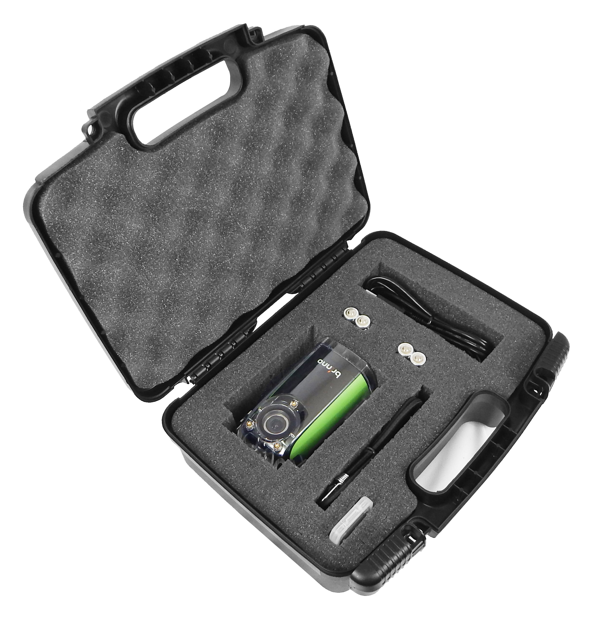 CASEMATIX Protective Travel Case for Brinno BCC100 Construction Camera - Customizable Foam Insert, Weatherproof Housing & Clamps - Perfect for Time Lapse Photography, Construction Sites & Outdoor Adventures