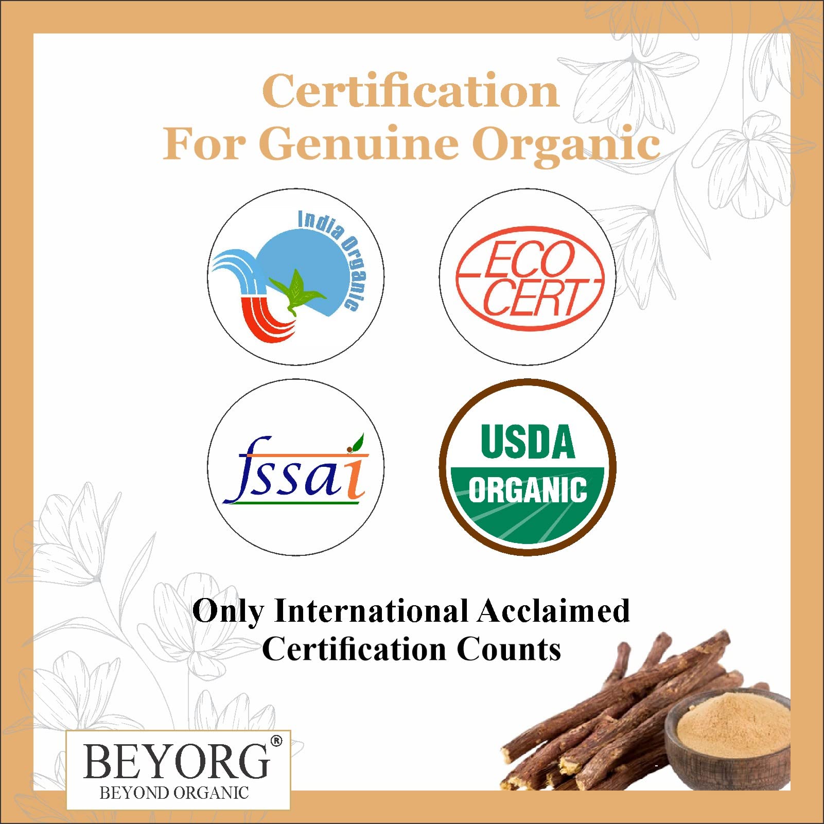 Organic Mulethi Powder (Licorice Root Powder) for Skin, Face & Hair Care - Natural Skin Brightening, Yashtimadhu Powder - Perfect for DIY Face Masks, Hair Treatments & Ayurvedic Remedies