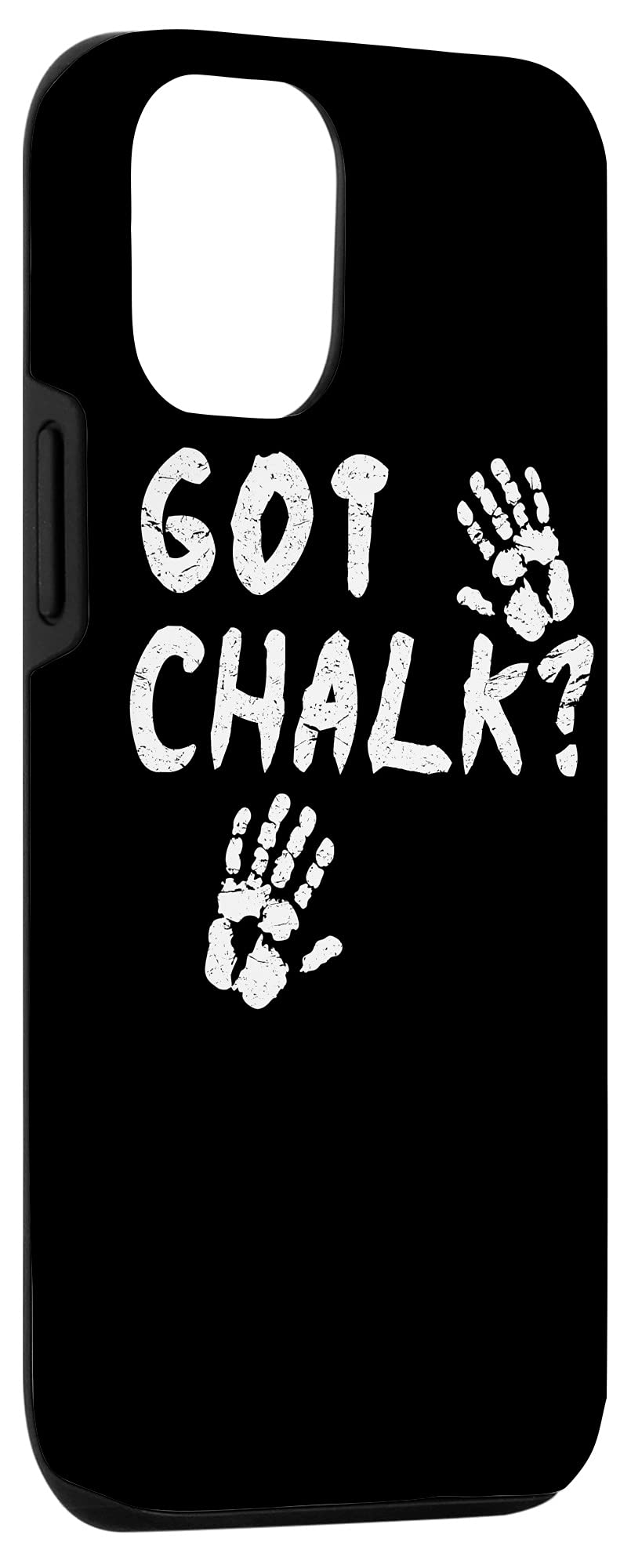 Funny Rock Climbing iPhone 12/12 Pro Case - 'Got Chalk?' Design for Climbers & Bouldering Enthusiasts | Perfect for Gym Training & Outdoor Adventures