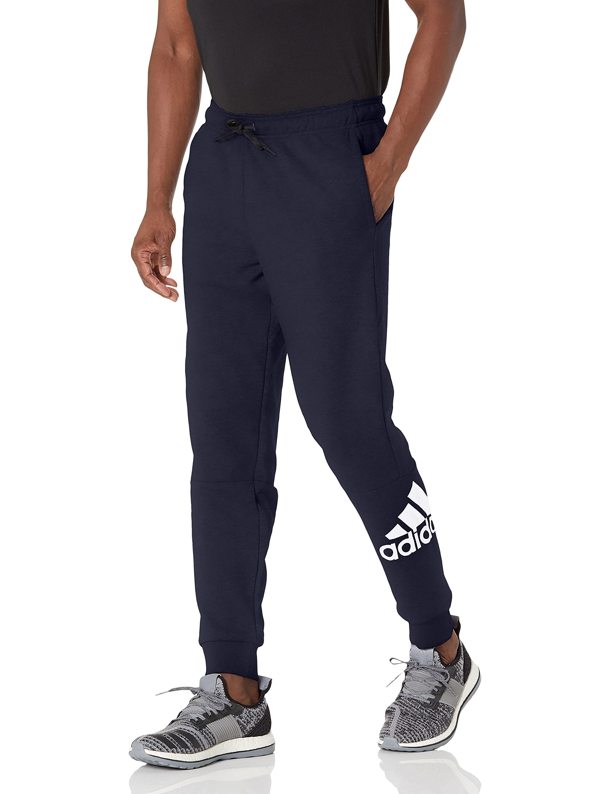 Adidas Men's Must Haves Badge of Sport Pants - Comfortable Athletic Joggers for Running, Gym & Casual Wear