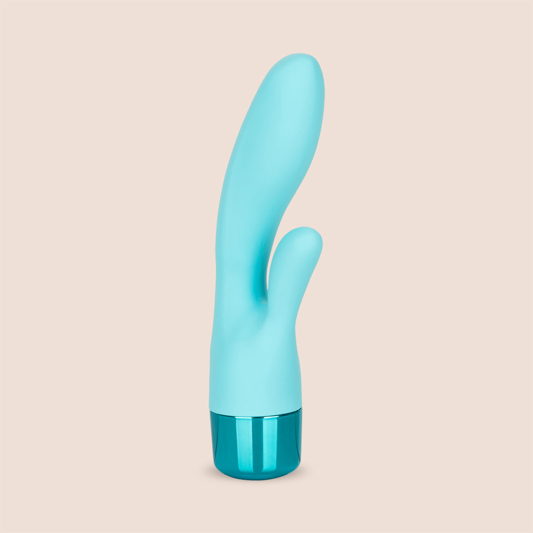 Eden™ Lover Compact Silicone Rabbit Vibrator - Rechargeable Waterproof G-Spot & Clitoral Stimulator for Women - Perfect for Solo Play & Couples Use