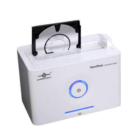 Vantex NST-D100UFS SATA to USB 2.0/eSATA/1394a External Hard Drive Docking Station - Perfect for Data Backup, File Transfer & Hard Drive Cloning