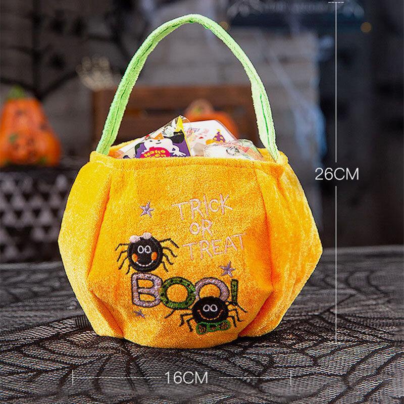 Lovevop Kids Halloween Candy Bag - Cute Pattern Casual Handbag for Trick or Treating, School, Parties & Outings