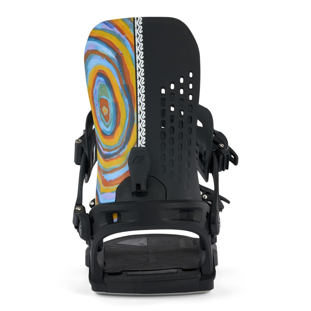 K2 Edition Men's Snowboard Bindings - High Performance Snowboard Bindings for Men - Perfect for Freeride, All-Mountain & Park Riding