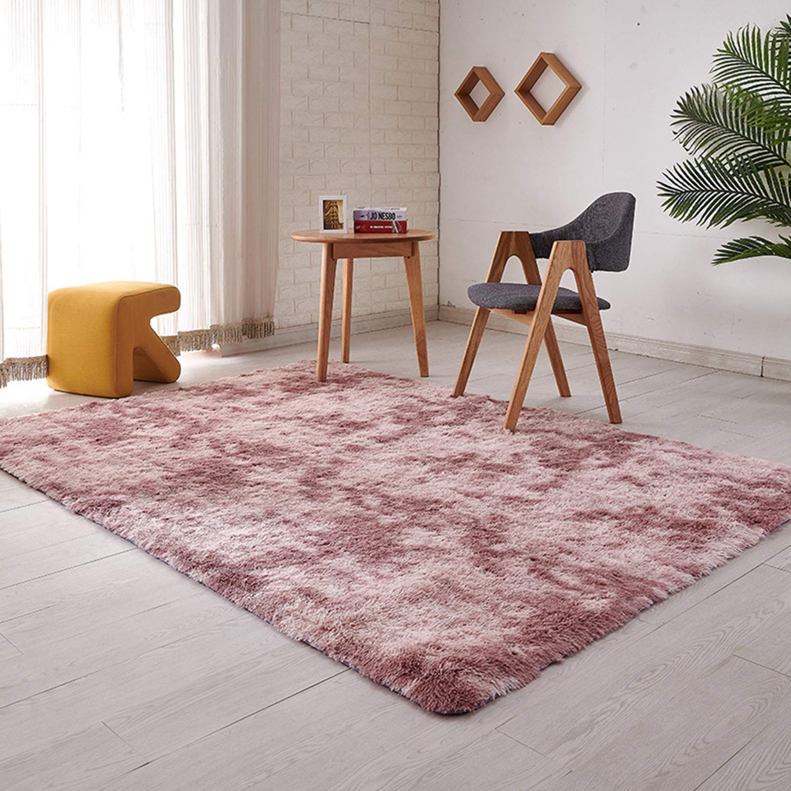 Ultra Soft Plush Bedroom Area Rug 3'9