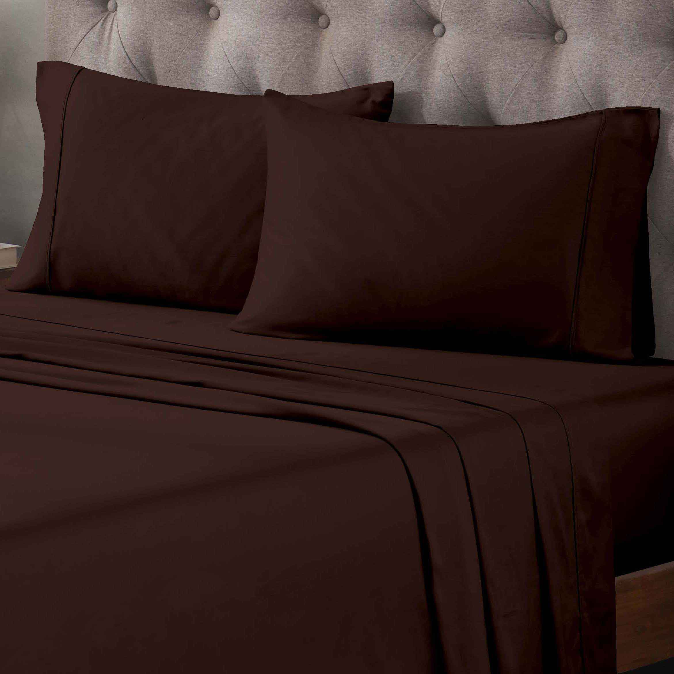 Premium 400 Thread Count Egyptian Cotton Bed Sheet Set - Soft, Breathable & Durable for Ultimate Comfort - Perfect for Luxury Bedrooms & Hotels