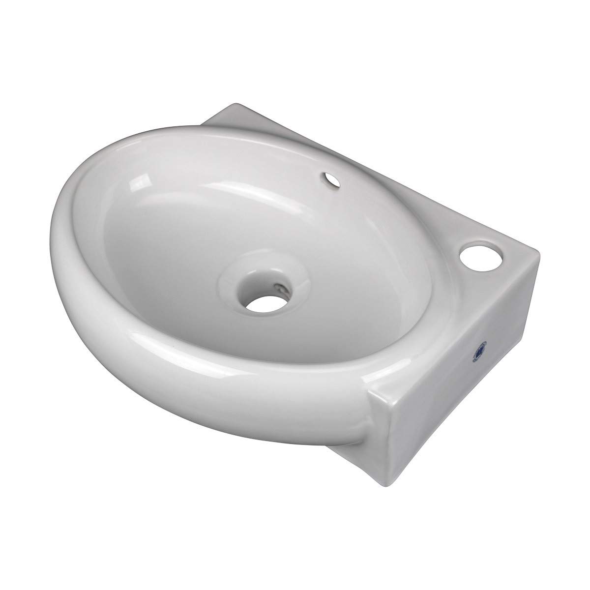 Wall-Mounted Ceramic Bathroom Sink 17