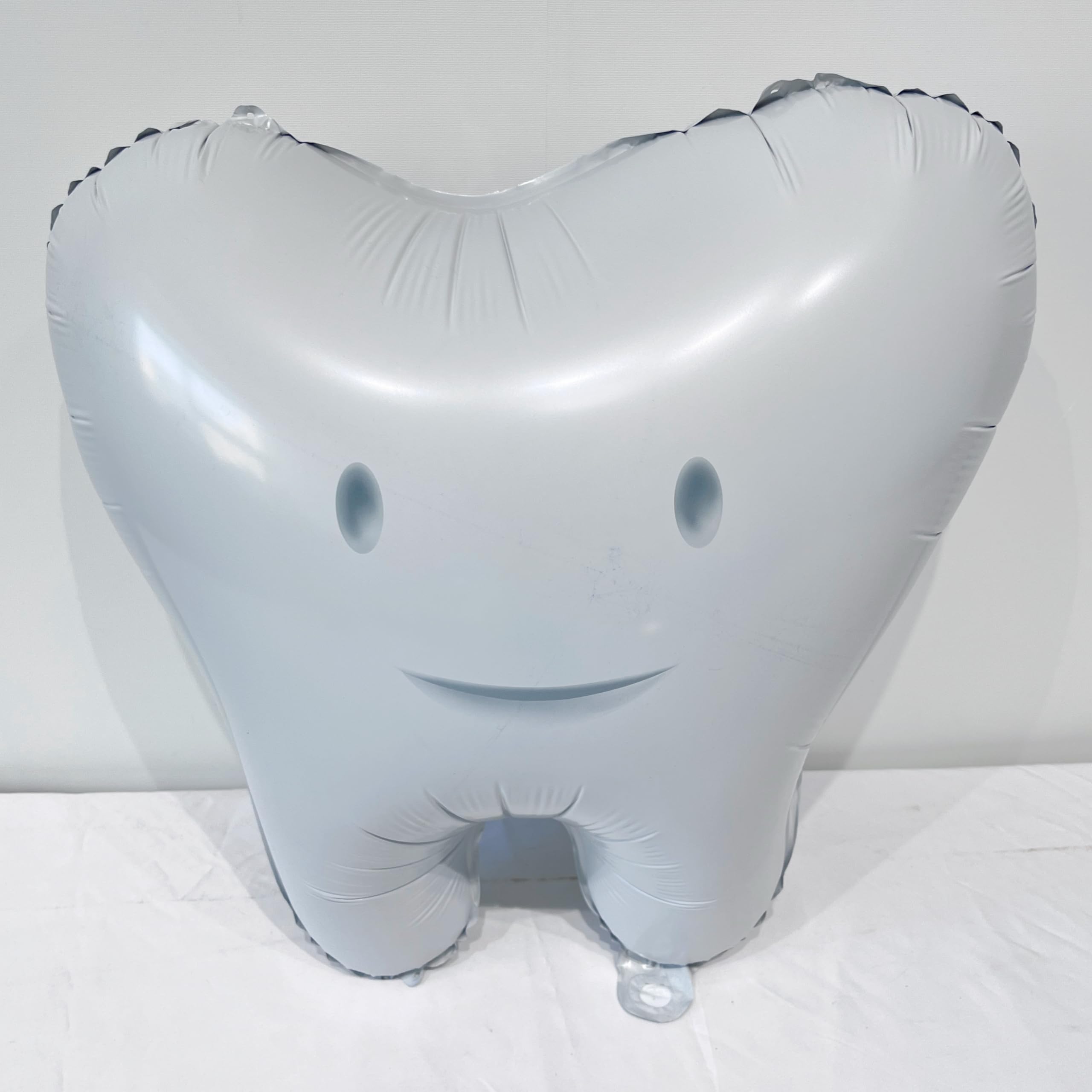 4Pcs White Tooth Balloons - Dentist Dental Graduation Party Decorations, Temporary Teeth Theme Supplies for Dental Clinics & Schools - Perfect for Registered Dental Hygienist Graduation Parties & Dental-Themed Events