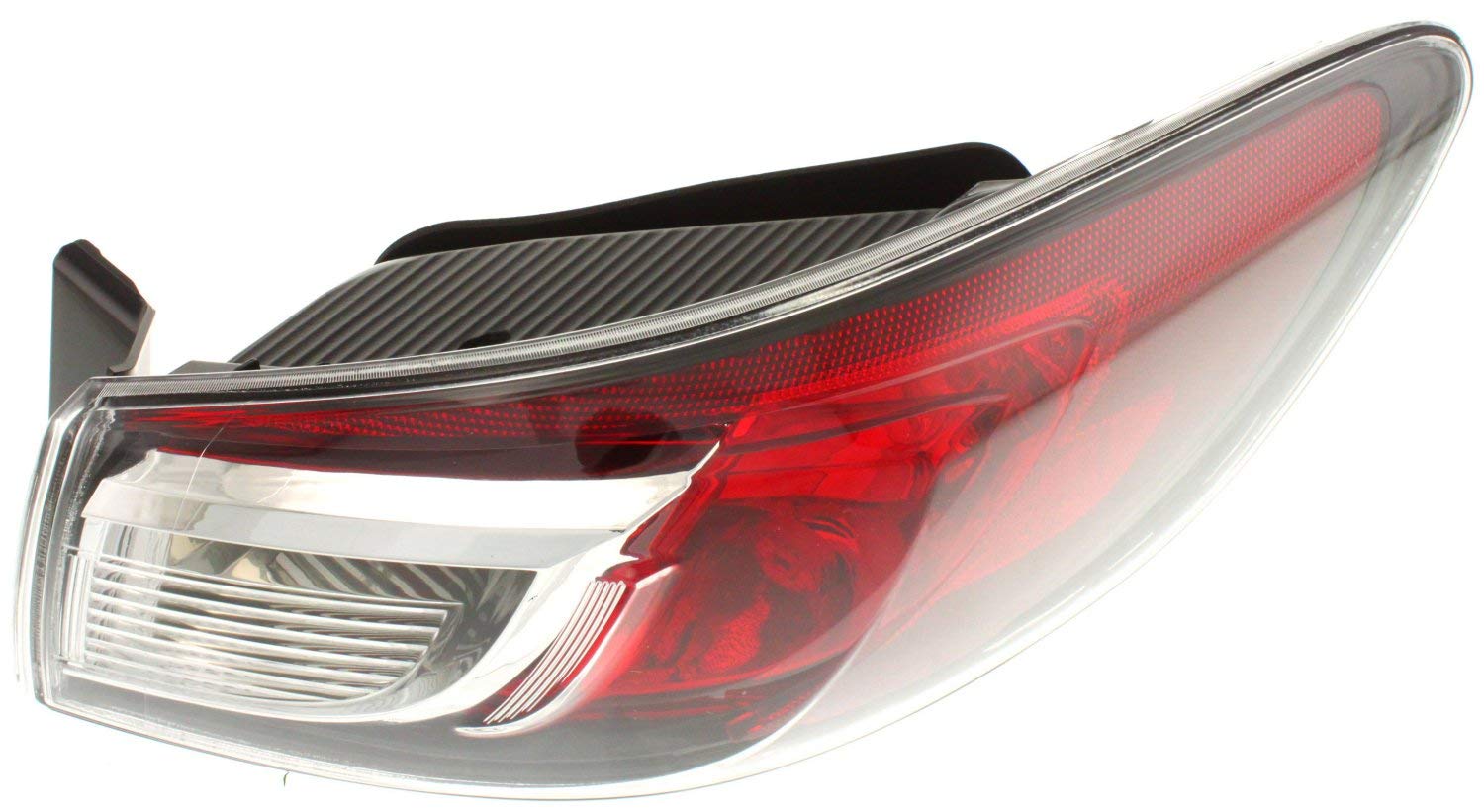 Evan Fischer Driver & Passenger Side Outer Tail Light Compatible with 2010-2013 Mazda 3 - MA2801144, MA2800144 - Perfect for Night Driving & Enhanced Vehicle Safety