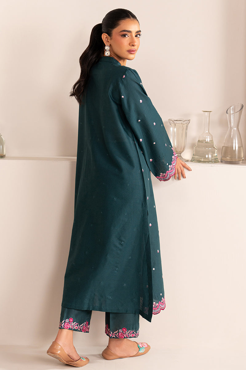 MEADOW WHISPER 2-Piece Embroidered Lawn Suit for Women | Summer Casual Outfit | Perfect for Garden Parties & Outdoor Events