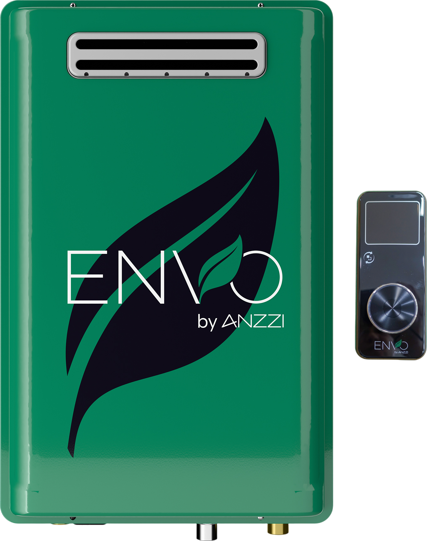 Anzzi Envo 8.3 GPM 199,000 BTU Tankless Natural Gas Water Heater for Outdoor Use - 120V High Efficiency Instant Hot Water System for Patio, Pool House & RV Camping