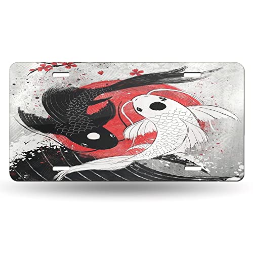 Koi Fish Yin Yang Japanese Style